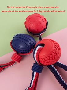 1入組球形設計隨機寵物磨牙玩具 - 彩色 - 查看 5
