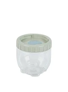 1入組塑膠密封收納罐 - 綠色 - 查看 1