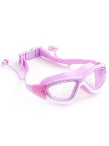SHENYU 孩子們的泳鏡帶大和透明 - 紫色 - 查看 2