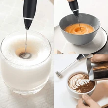 USB 3-Head Electric Mixer Charging Egg Beater Portable Cream Frother Milk Coffee Whisk Kitchen & Home Tools