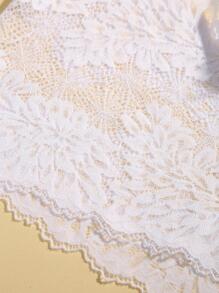 FINETOO 5pcs Women's Lace Butterfly Pattern Low-Rise Panties With Bow - Multicolor - View 7