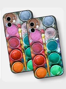 1 Stück Handyhülle kompatibel mit Huawei/Samsung/Xiaomi/Apple, neues iPhone 13/14promax/11/12/se2, transparentes Cartoon Ketten Design, Schutzhülle für Damen/Mädchen, Xs/xr/7plus/8p/6s, kompatibel mit iPhone15/15Plus/ 15Pro/15Promax - Verschiedenfarbig - Übersicht 2