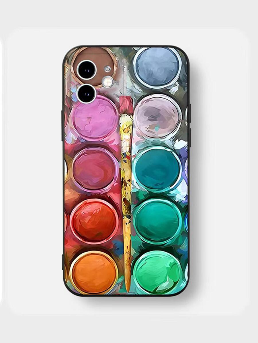 1 Stück Handyhülle kompatibel mit Huawei/Samsung/Xiaomi/Apple, neues iPhone 13/14promax/11/12/se2, transparentes Cartoon Ketten Design, Schutzhülle für Damen/Mädchen, Xs/xr/7plus/8p/6s, kompatibel mit iPhone15/15Plus/ 15Pro/15Promax - Verschiedenfarbig - Übersicht 1