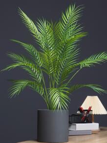 1 pieza Decoración artificial fénix cola de bambú planta para casa
