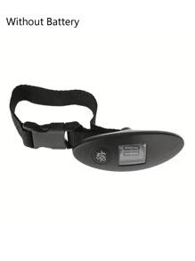 1入組迷你液晶數字電子行李秤，便攜式旅行袋稱重 - 黑色 - 查看 4