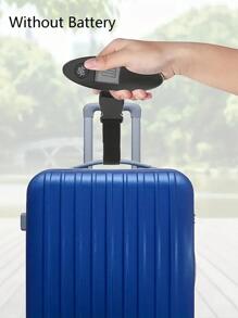 1入組迷你液晶數字電子行李秤，便攜式旅行袋稱重 - 黑色 - 查看 6