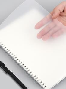 1 pieza Cuaderno espiral simple