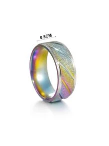 1 chiếc nhẫn chi tiết lấp lánh - Nhiều màu - Xem 2