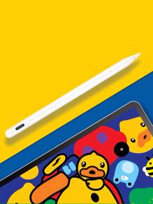 Stylus Pen Compatible With Apple IPad / IPad Pro / Air / Mini (2018-2023), A Substitute Compatible With Apple Pencil, With Tilt Bold Function, Palm Rejection & Magnetic Attach - Digital Power Display - White