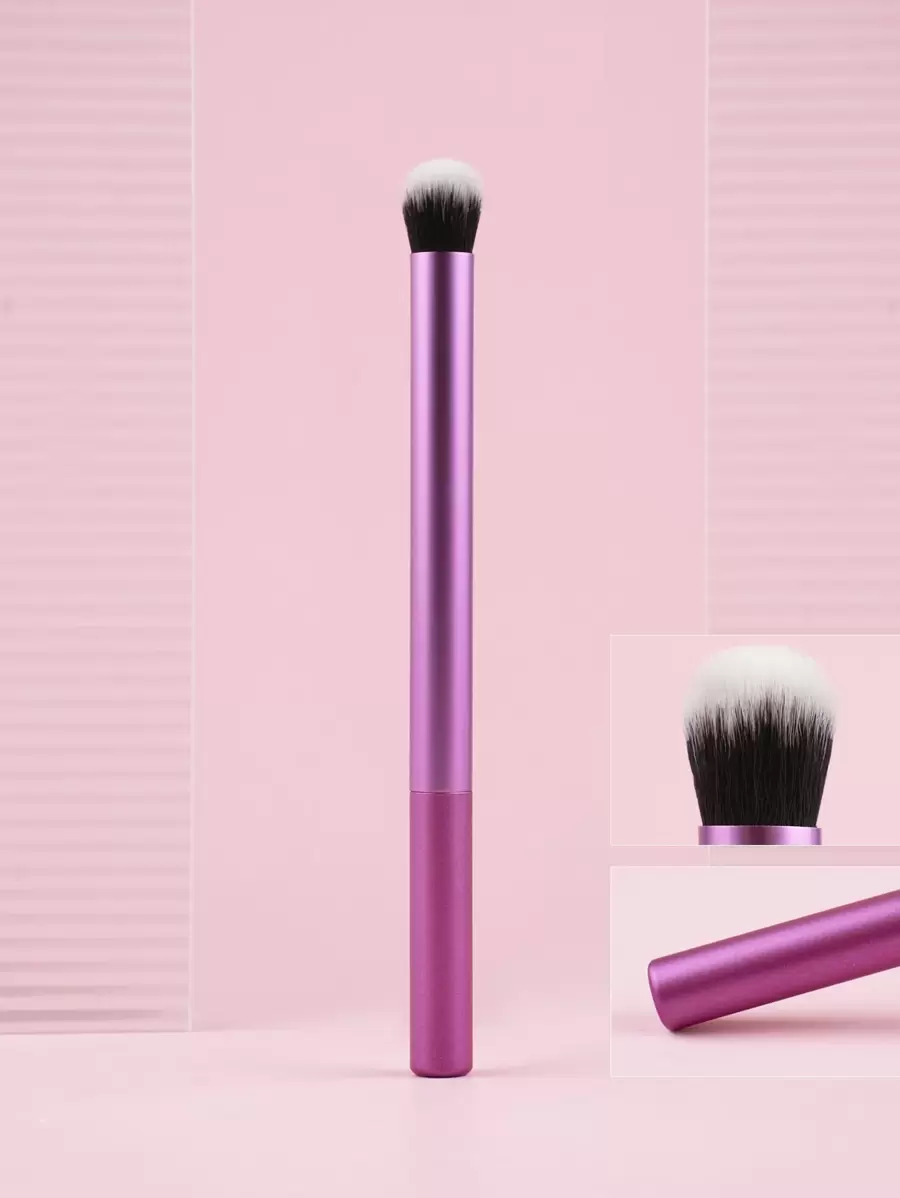 Concealer Brush, 1Pc Purple Concealer Brush Cosmetic Tool Makeup Tool Suitable For Concealer Cream,Foundation Brush,Concealer Brush,Blush Brush,Contour Brush,Blush Brush,Bronzer Brush,Powder Brush,Foundation Brush,Blush Brush