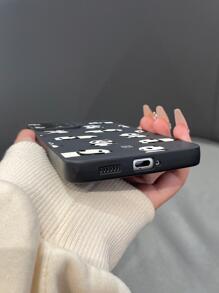 Cartoon Panda Pattern Phone Case - Multicolor - View 4