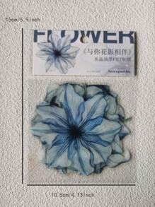 1pack/10pcs Ink Flower Pet Stickers For Diary Decoration Back To School - Multicolor - View 5