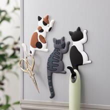 1 Peça Ímã de Geladeira Design de Gato Cartoon, Melhores Presentes