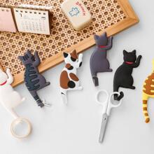 1 Peça Ímã de Geladeira Design de Gato Cartoon, Melhores Presentes