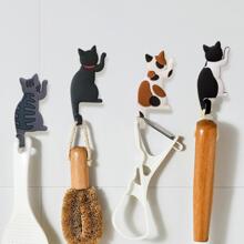 1 Peça Ímã de Geladeira Design de Gato Cartoon, Melhores Presentes