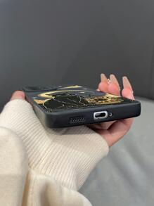 1 件哑光 TPU 硅胶猫图案手机壳适用于 Apple iPhone、三星 Galaxy A/S 系列、小米 Redmi Note、OPPO A/Reno、INFINIX 手机、随机相机切口设计 - 彩色 - 查看 4