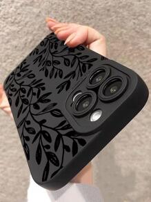 Ốp điện thoại họa tiết lá cây, tương thích với iPhone 15/15Pro/15Plus/15Promax. - Nhiều màu - Xem 4