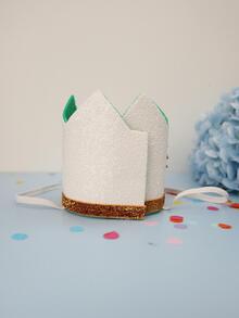 1 Họa Tiết Sư Tử 1 Tuổi Nón Sinh Nhật Cho Tiệc Hình Chống Đỡ - Nhiều màu - Xem 4