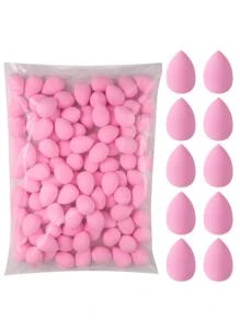 Makeup Sponge,100PCS Beauty Cosmetic Foundation Cosmetic Sponge Makeup Blender Suitable For Cream & Powder Concealer, Loose Powder Makeup Applicator