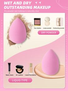 Makeup Sponge,100PCS Beauty Cosmetic Foundation Cosmetic Sponge Makeup Blender Suitable For Cream & Powder Concealer, Loose Powder Makeup Applicator