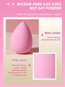 Makeup Sponge,100PCS Beauty Cosmetic Foundation Cosmetic Sponge Makeup Blender Suitable For Cream & Powder Concealer, Loose Powder Makeup Applicator