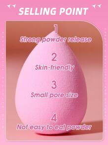 Makeup Sponge,100PCS Beauty Cosmetic Foundation Cosmetic Sponge Makeup Blender Suitable For Cream & Powder Concealer, Loose Powder Makeup Applicator
