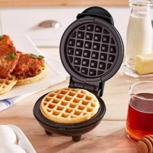 Dash Mini Maker For Waffles, Paninis, Hash Browns, And Other Breakfast, Lunch, Or Snacks, With Easy-Clean, Non-Stick Sides, Red Heart - Red - View 4