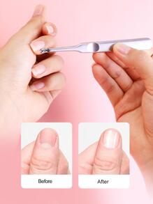 不銹鋼指甲表皮推死皮移動棒適用於美甲