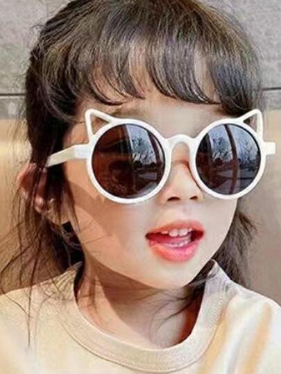 1入組可愛嬰兒貓耳形狀太陽眼鏡