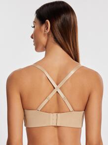 Sujetador sin tirantes inalámbrico - Albaricoque - Ver 4