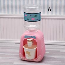 1套迷你飲水機娃娃屋家居裝飾擺設,附diy娃娃配件迷你遊戲場景道具 - 彩色 - 查看 4