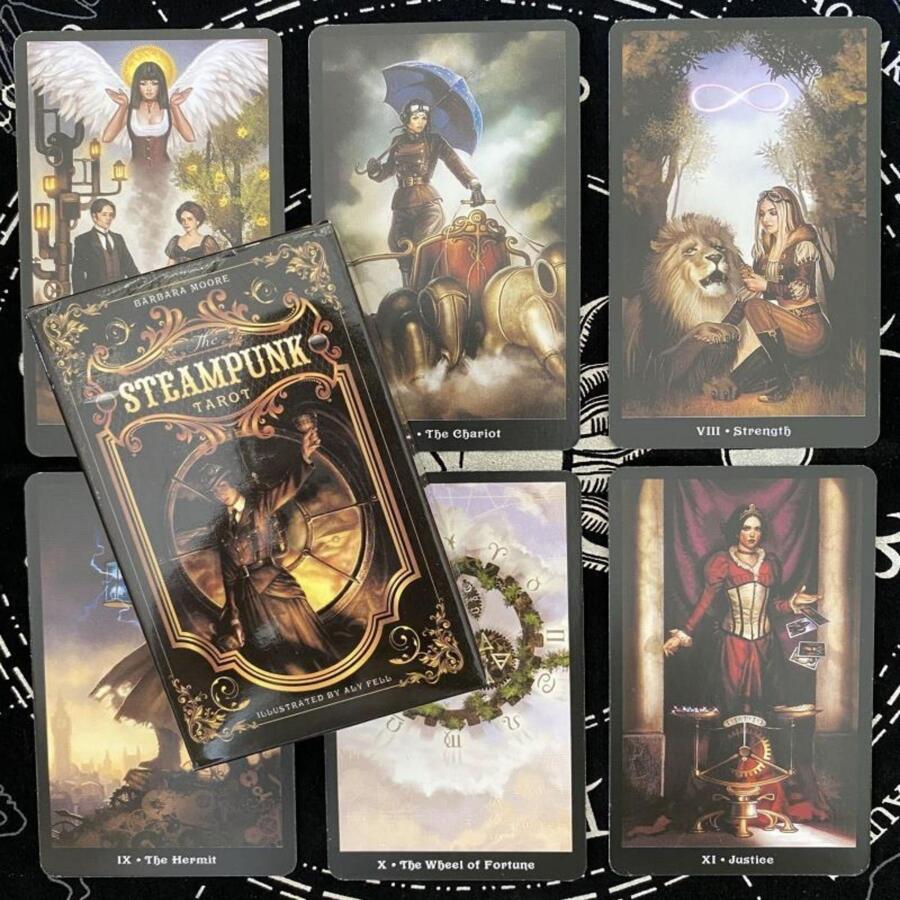 蒸汽朋克全英文卡78適合派對棋盤遊戲撲克牌兒童玩具禮品 - 彩色 - 查看 1