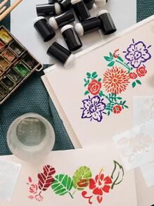 10 pièces/set Peinture éponge dabber au doigt, retour à l'école, fête des mères, cadeau pour maman