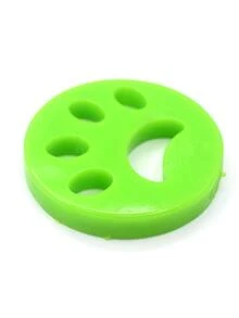 1pc Cartoon Paw Design Pet Hair Removal Tool For Dog And Cat For All Season - Green - View 5