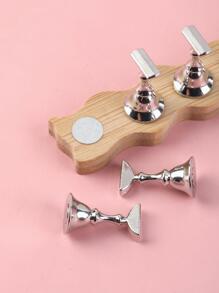 10pcs Fake Nail Stand & 1pc Magnetic Base Holder