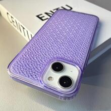 Vỏ điện thoại họa tiết - Màu tím - Xem 1