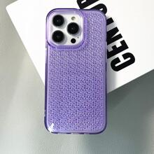 Vỏ điện thoại họa tiết - Màu tím - Xem 2