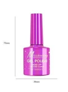 Misscheering 貓眼凝膠指甲油，亮銀色閃光拋光劑，美人魚全息紫色閃光美甲 UV LED 浸泡指甲磁性凝膠拋光劑指甲藝術 DIY 適合沙龍在家 - 彩色 - 查看 6