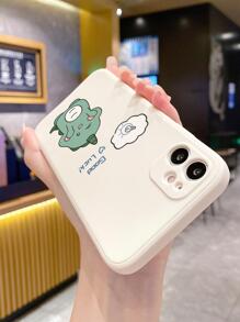 卡通恐龍手機外殼 - 彩色 - 查看 2