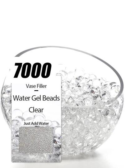 1件吸水性凝膠珠子,合適的適用於花瓶填充物