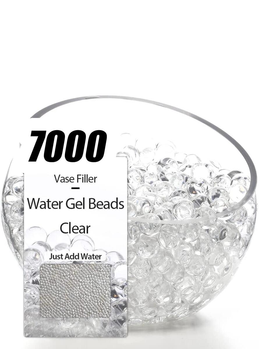 1件吸水性凝膠珠子,合適的適用於花瓶填充物