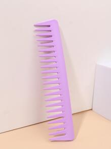 寬齒梳,1入組加厚寬牙梳子解結梳適用於髮型設計
