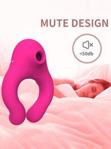 Vibrador de succión, anillo para pene, succionador de clítoris, anillo para pene, productos para adultos, masajeador de escroto, Juguetes sexuales
