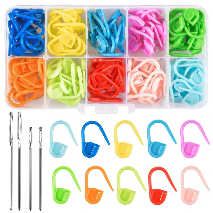 120 pcs Knitting Markers, Crochet Stitch Marker, Knitting Crochet
