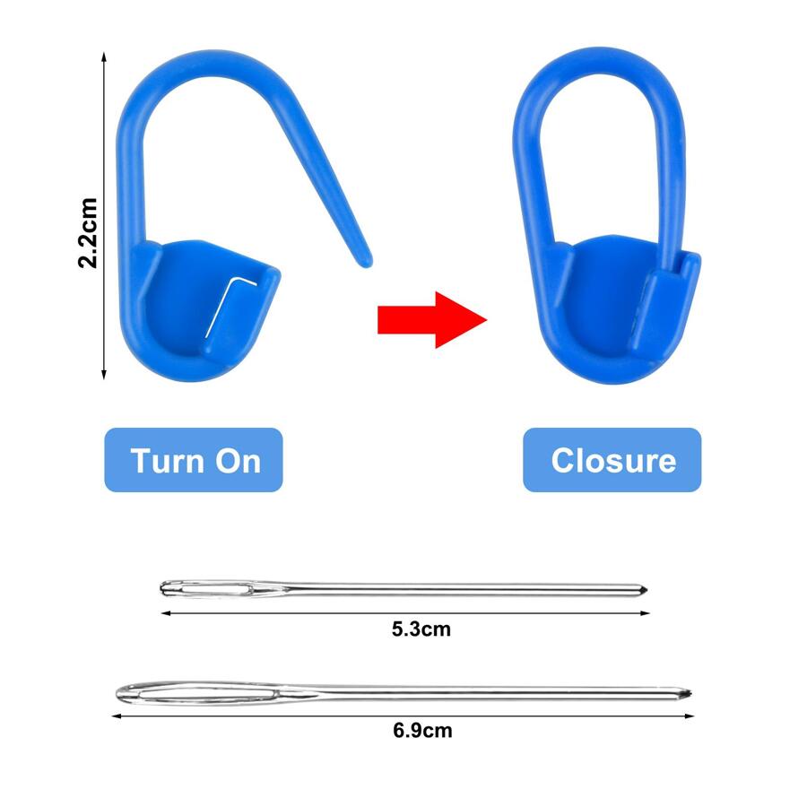 120 pcs Knitting Markers, Crochet Stitch Marker, Knitting Crochet