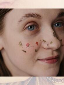 DAILI Bộ 6 khuyên mũi tối giản, khuyên mũi đôi cho một lỗ xỏ mũi, dành cho nữ, dùng để trang trí cơ thể. - Bạc - Xem 8