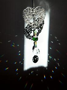 1pc Sun Catcher Crystal Tree Of Life Pendant Home Garden Window Holiday Decorations Ornaments,Home Decor ,Room Decor,Wall Decor Gifts Birthday Graduation