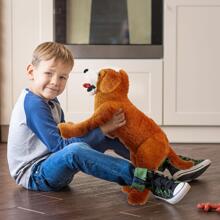 毛絨玩具,毛絨狗,填充動物,21英寸柔軟可愛的金毛獵犬,毛絨狗玩具,填充寵物,黃色和白色毛絨小狗,填充動物玩具,適用於兒童,幼兒,寵物,女孩,男孩,生日禮物,聖誕禮物,感恩節禮物,新年禮物,復活節禮物 - 金色 - 查看 4