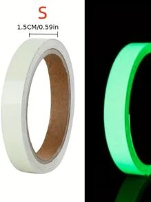1 Cuộn Băng Dạ Quang 3M Cho Cửa Kính Huỳnh Quang Trang Trí Nhà, Đường Chống Va Chạm, Nhãn Dán Tường Không Dấu Vết, Dải Đèn Ngủ Cầu Thang (có thể cắt được) - Trong sáng - Xem 7