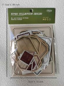 復古標籤裝飾用品材料紙適用於DIY